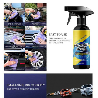 TIKTROVE Car Nano quick-coat restore-Coating Spray