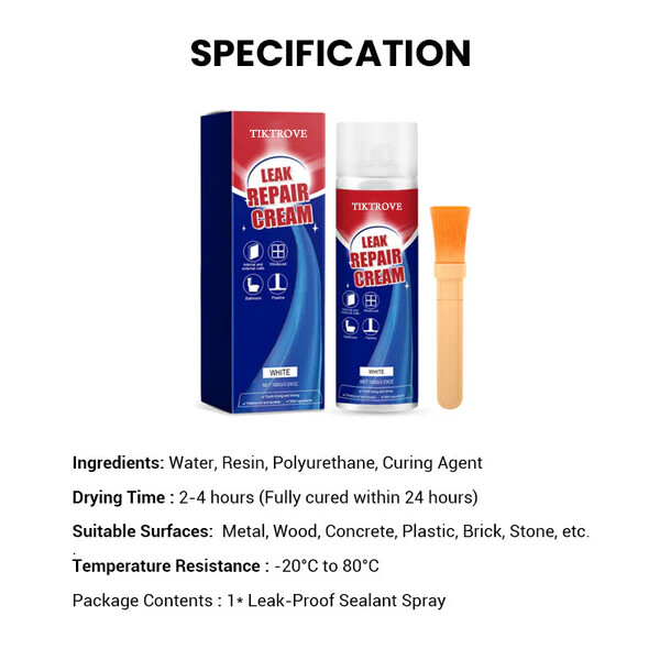 🔥🔥Leak Repair Waterproof Sealant Spray