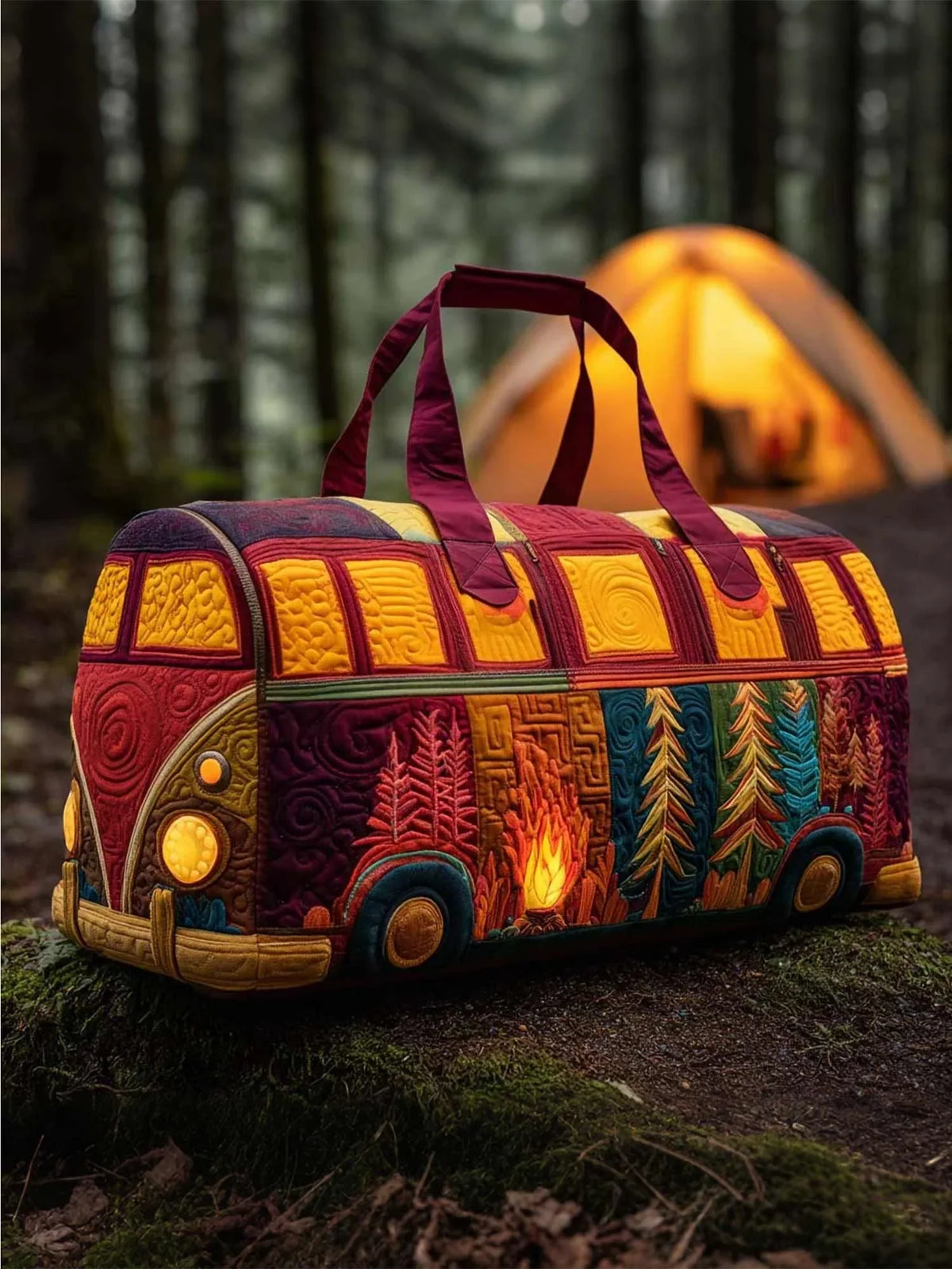 Cozy Nights Quilted Duffle Bag