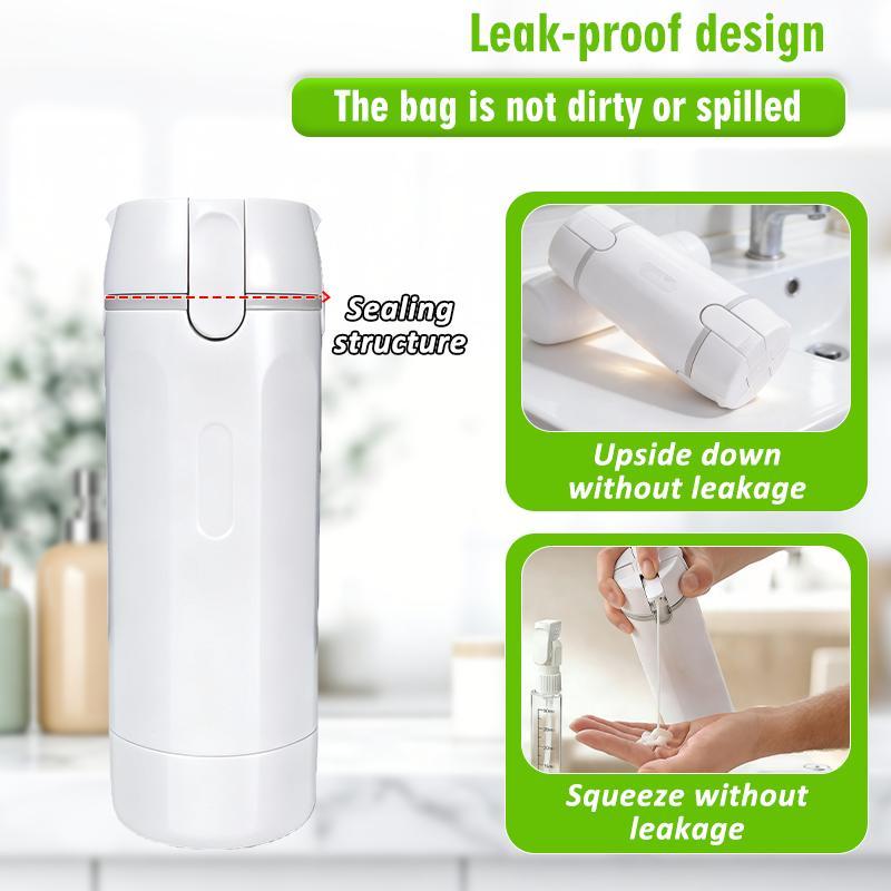 4-in-1 Leakproof Rotatable Travel Dispenser Set