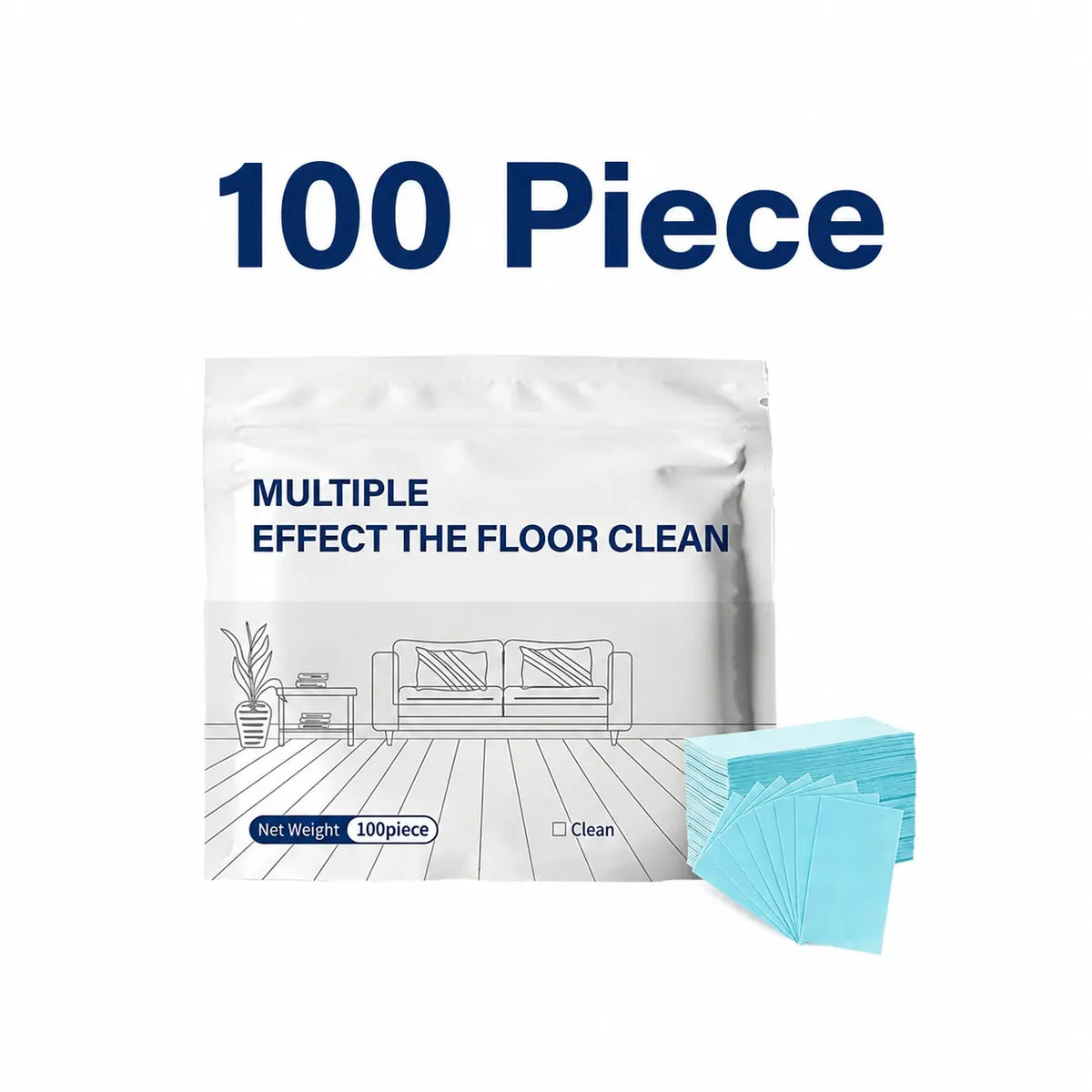🔥🔥100 Piece Floor Cleaning Tablets Multi-Surface Cleaner for Hardwood Laminate Tile & RV Walls Antibacterial Deodorization Maintenance