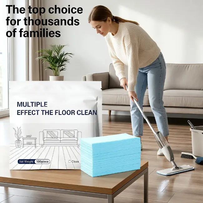 🔥🔥100 Piece Floor Cleaning Tablets Multi-Surface Cleaner for Hardwood Laminate Tile & RV Walls Antibacterial Deodorization Maintenance
