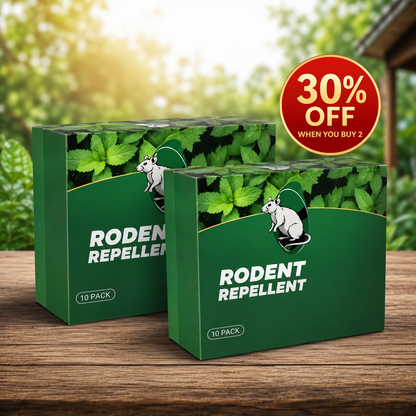 💥LAST DAY SALE 50%OFF💥🟢 Natural Peppermint Rodent Repellent Tablets – 10 Pack