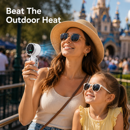 Hand folding high-speed turbine fan