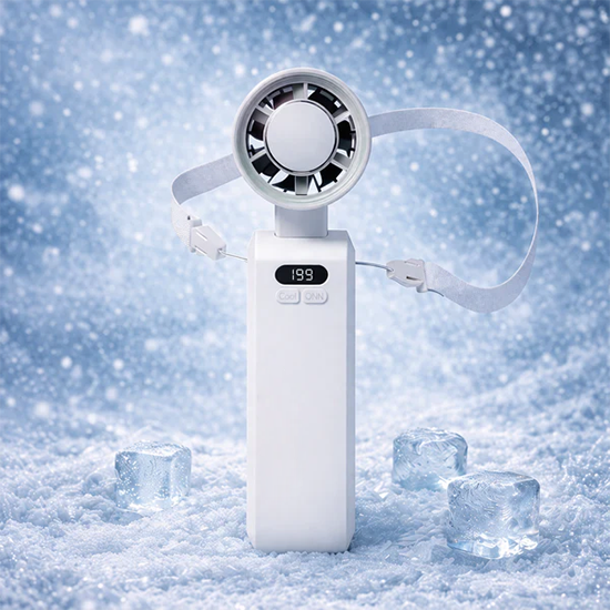 Cooling Ice Handheld Fan