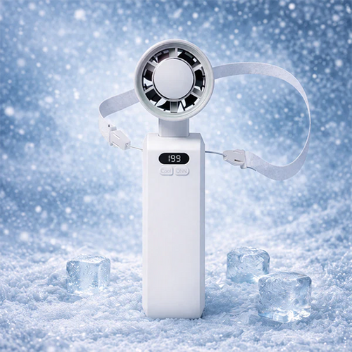 Cooling Ice Handheld Fan