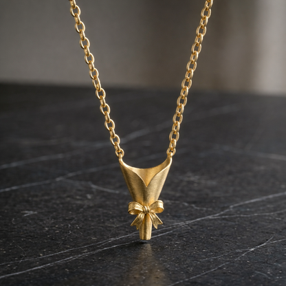 Tiktrove Flower Necklace