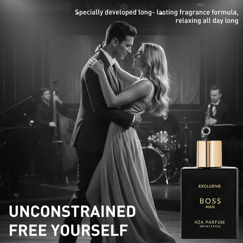 Gentlemen’s Fragrance Set with BOSS MAN Perfume & K.I.N.G. MAN Aroma.