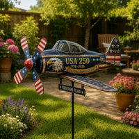 American 250th Anniversary Airplane Windmill