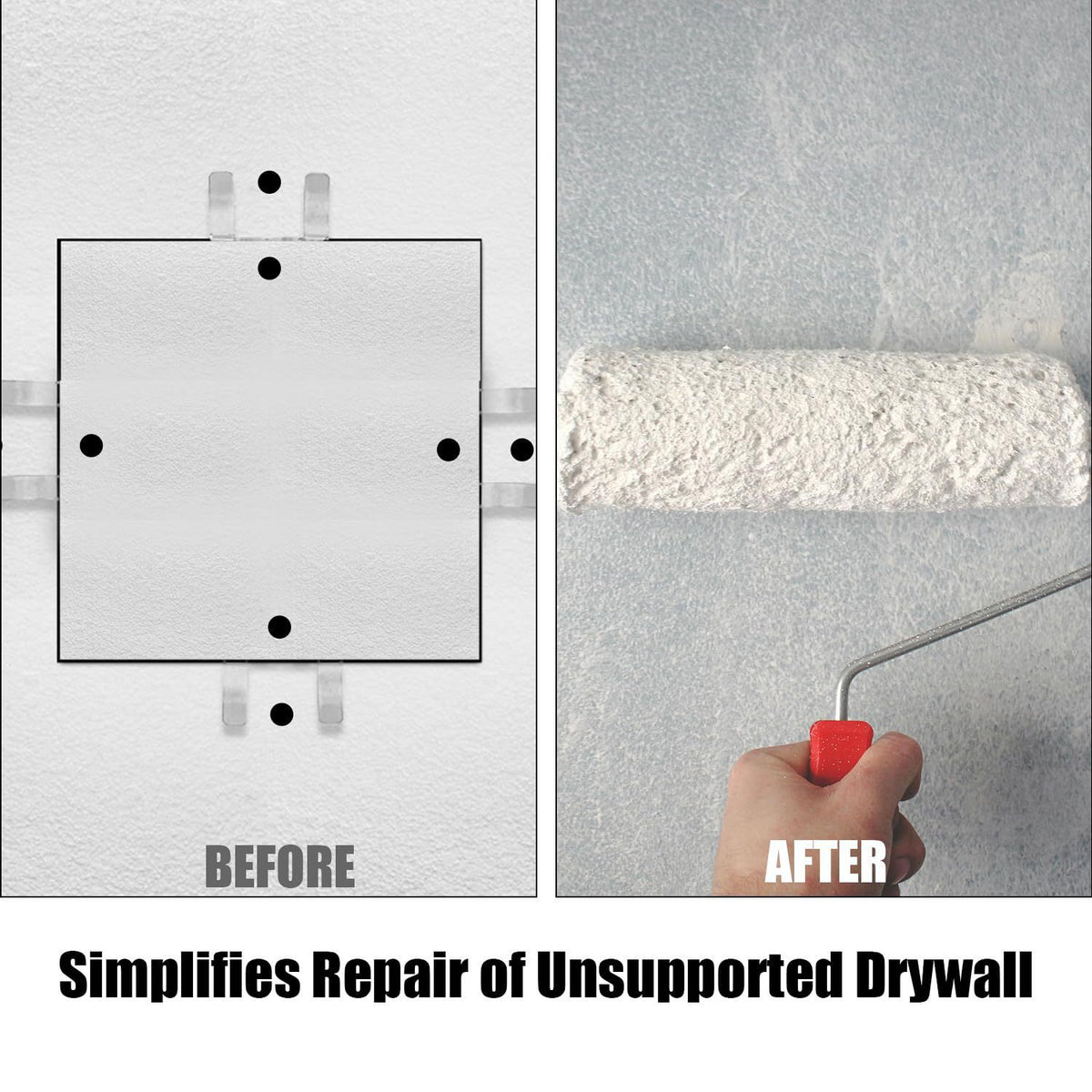 Drywall Fasteners for Damaged Wall Repair