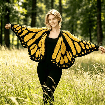 Monarch Butterfly Cardigan