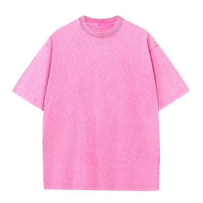 Vintage Washed Cotton Oversized T-Shirt – Unisex