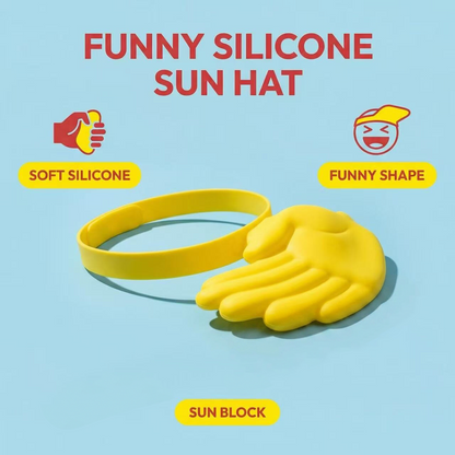 😂 Palm-Sized Sun Hat – Wear Fun, Steal the Spotlight!