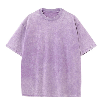 Vintage Washed Cotton Oversized T-Shirt – Unisex