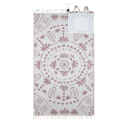 2-in-1 Convertible Beach Towel Bag