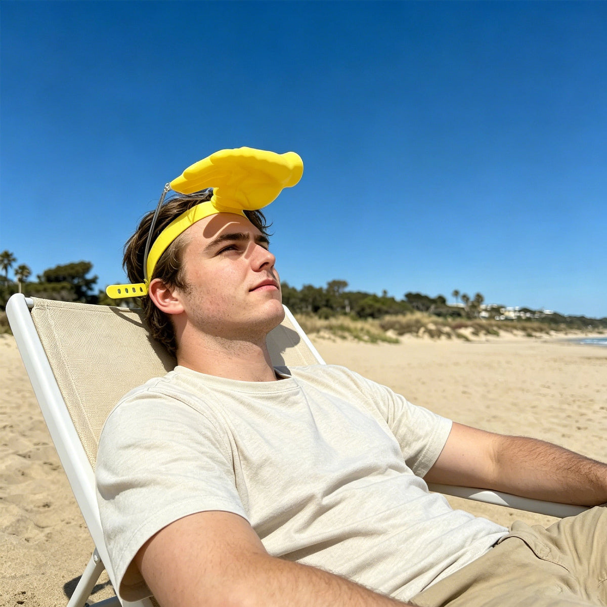 😂 Palm-Sized Sun Hat – Wear Fun, Steal the Spotlight!