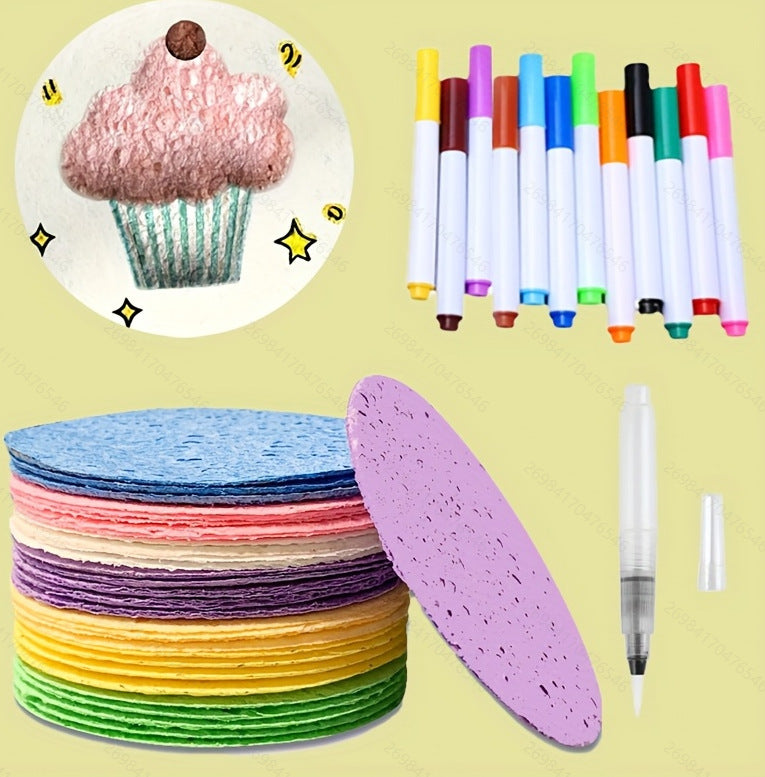😃 Great Summer Activity Idea! – Magic 3D Foam Texture Painting Kit 🎨✨