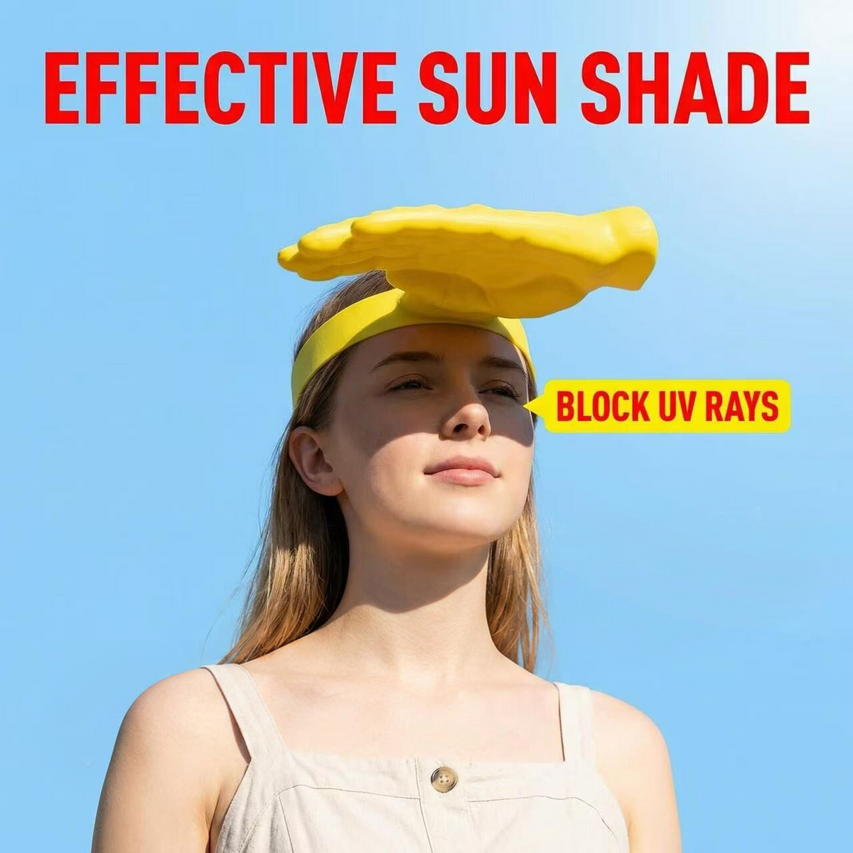 😂 Palm-Sized Sun Hat – Wear Fun, Steal the Spotlight!