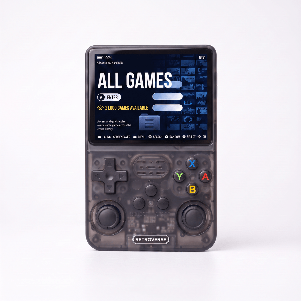 Tikveotr Pro 2.0 — R36S Retro Handheld Console