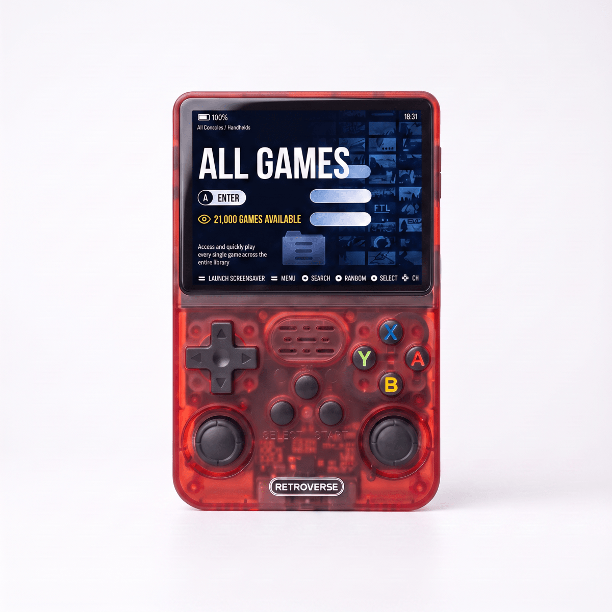 Tikveotr Pro 2.0 — R36S Retro Handheld Console