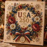🏵️ Land Of The Free Wreath
