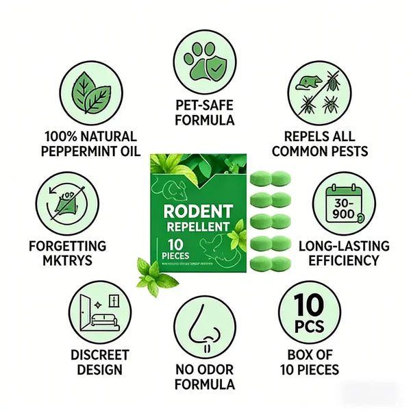 10- Pack Popular Natural Rodent Repellent Balls