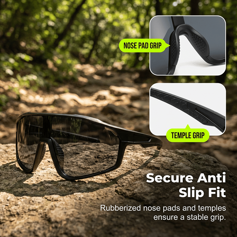 Photochromic Outdoor Sports Glasses