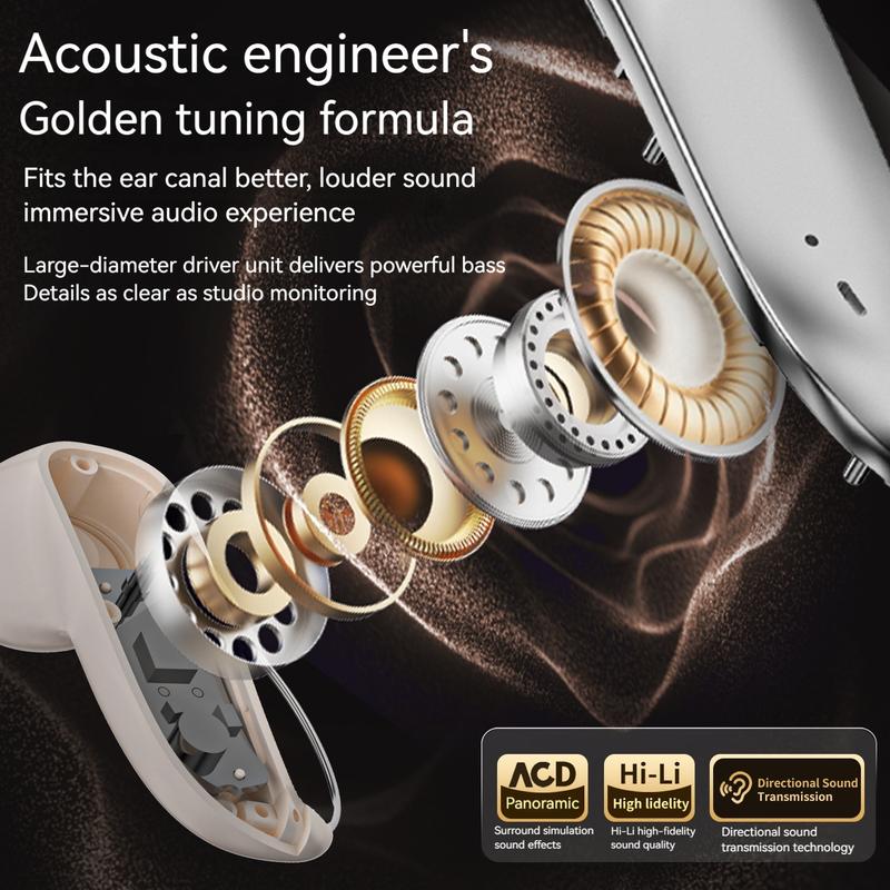 🎧Bluetooth Headphones with Zero‑Gravity Titanium Ear‑Hook Design🏃‍♂️✨