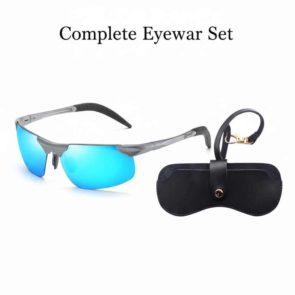 🔥2026 Photochromic Sunglasses with Anti-glare Polarized Lens