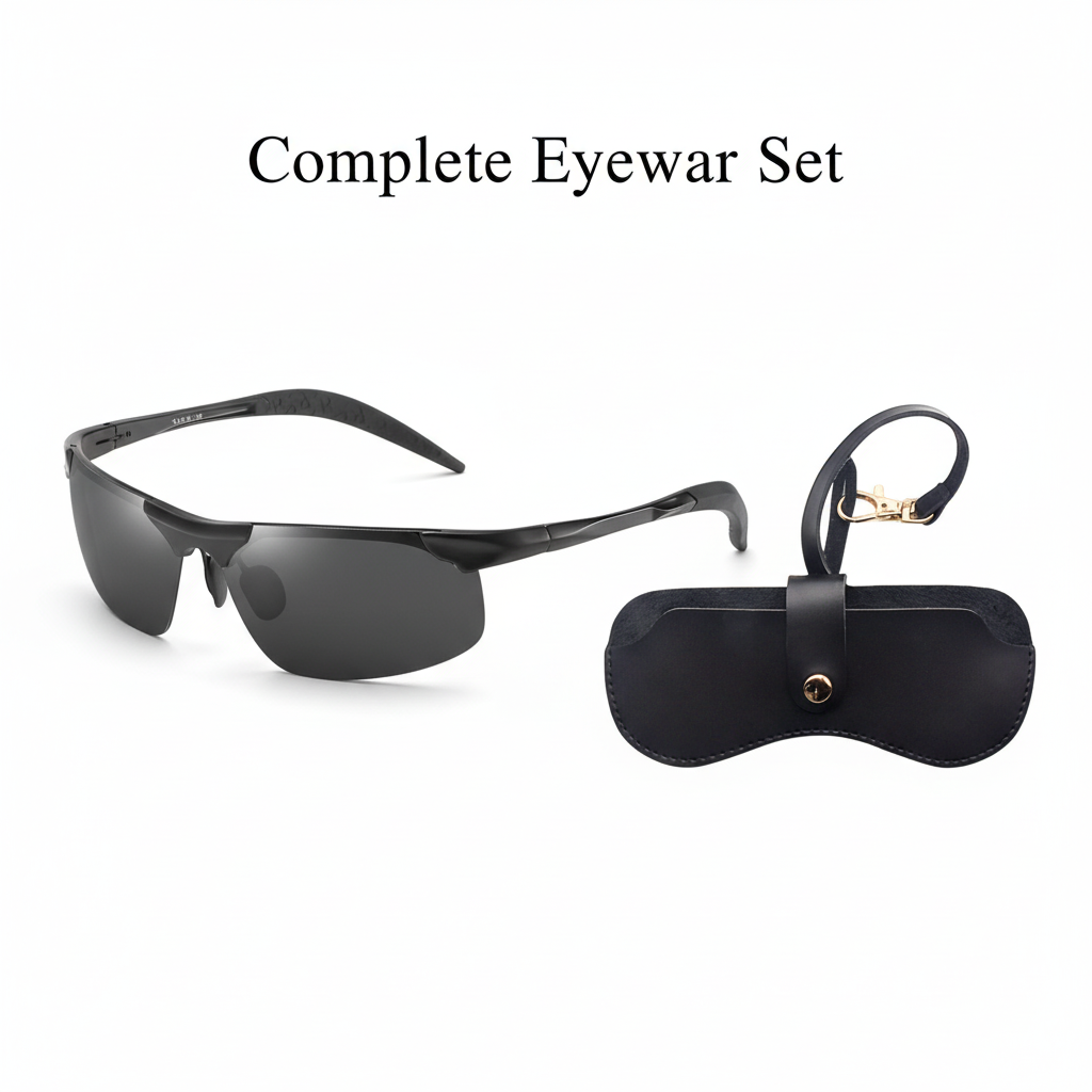 🔥2026 Photochromic Sunglasses with Anti-glare Polarized Lens