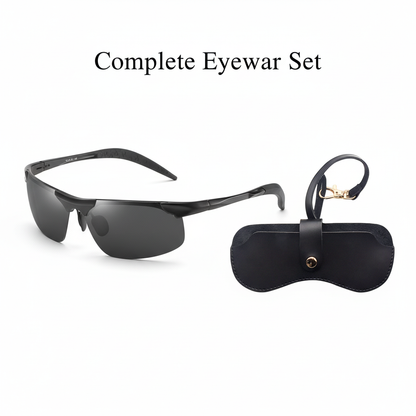 🔥2026 Photochromic Sunglasses with Anti-glare Polarized Lens