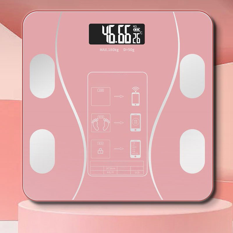 Smart BMI Digital Wireless Weight Scales with LCD Display