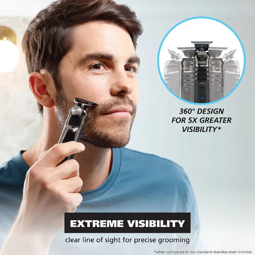 ⏳LIMITED TIME: 50% OFF! 🏆Luxe 3-in-1 Professional Men’s Grooming Set – T-Blade Trimmer, Foil Shaver & Nose Trimmer – With LED Display & USB Rechargeable