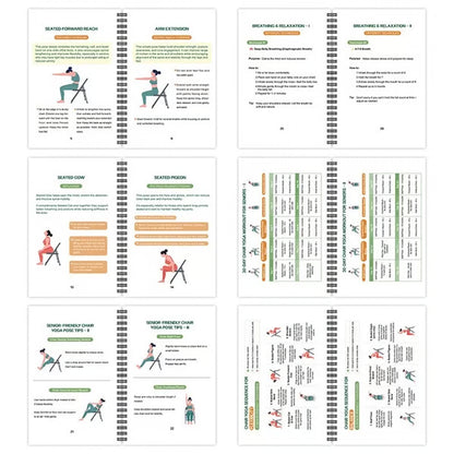 The Complete Guide to Chair Yoga for Seniors Over 60: 40+ Low-Impact Easy Exercises to Restore Strength, Mobility, Balance, and Lose Weight