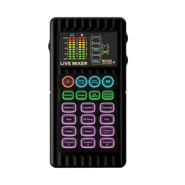 🎤Live Sound Card – Portable Voice Changer