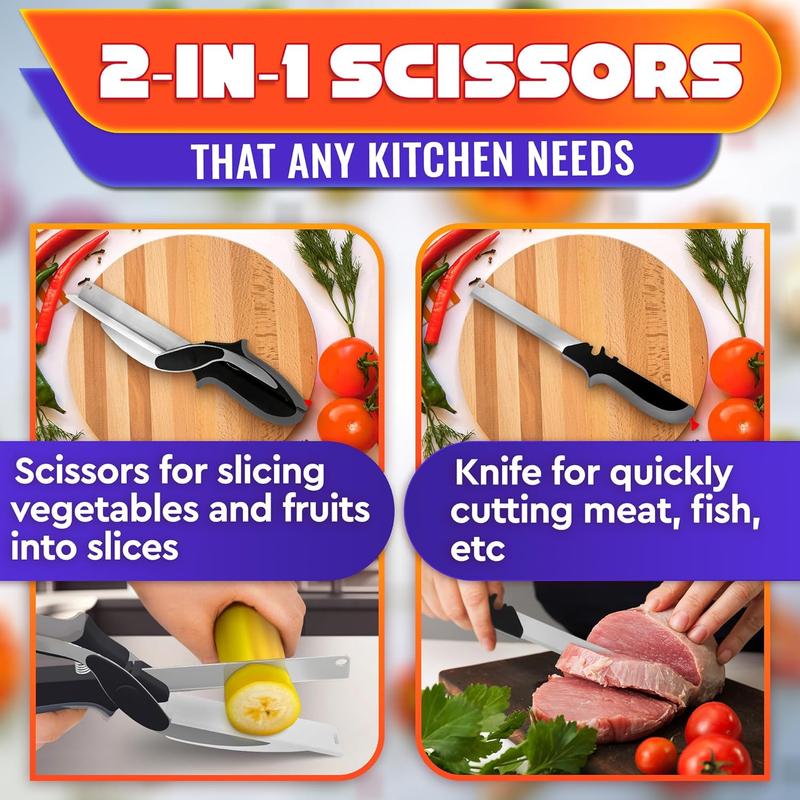 Multifunctional Scissors Food Vegetable Scissors