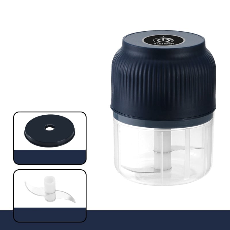 Blue PP cup with two-blade Cyclone