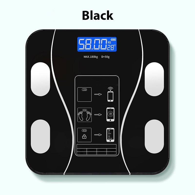 Smart BMI Digital Wireless Weight Scales with LCD Display