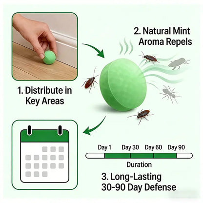 10- Pack Popular Natural Rodent Repellent Balls