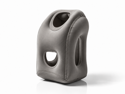 ✈️ LIMITED-TIME 50% OFF! 💨 Inflatable Travel Pillow | 360° Support – Soft Flocking, Quick Inflate, Compact