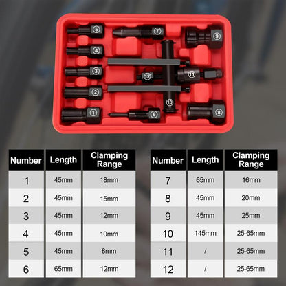 Motorcycle Wheel Inner Bearing Removal Tool Set
