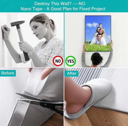 🔥2026 Hot Sale Heavy Duty Nano Double Sided Adhesive Tape