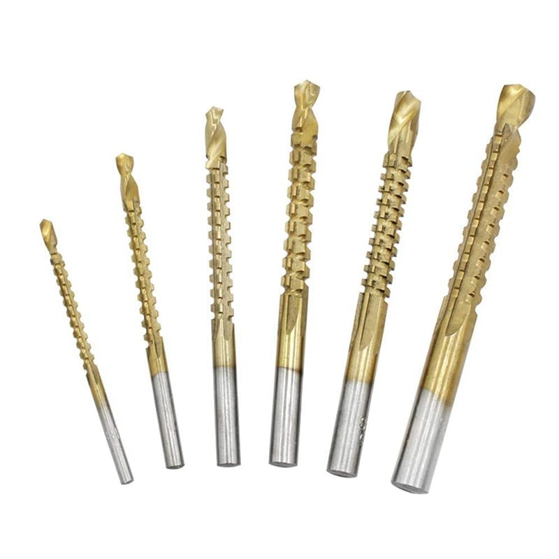Twist Drill Bit Set Power Tool Accessories(6 Pcs )