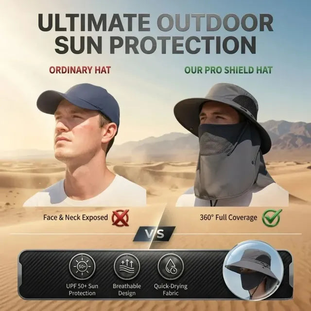 🔥 HOT DEAL Save Up To 50% Sun Protection Hat That Stops Sunburn Before It Starts🔥