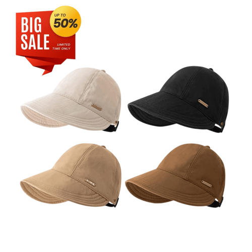 Women's Wide Brim Sun Visor Hat