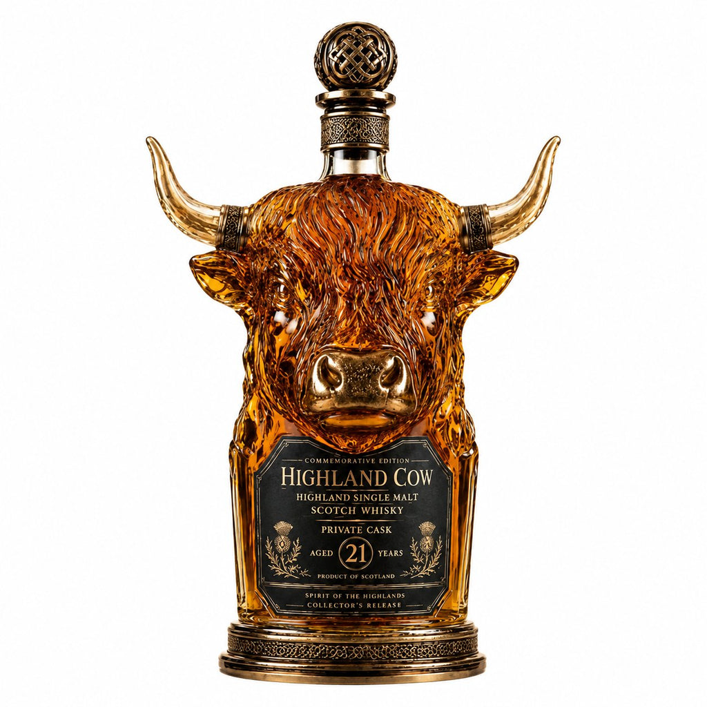  🔥Highland Cow Private Cask 21 Years Whisky Bottle