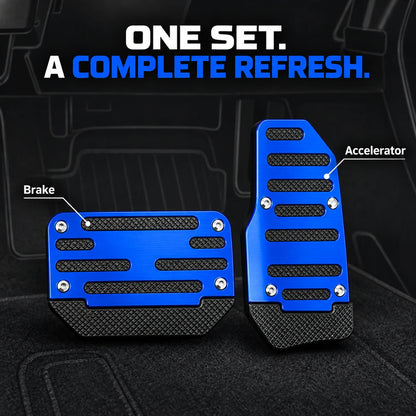 2PCS NonSlip Universal Automatic Foot Brake Gas Cover Pad Pedal Accessories Car