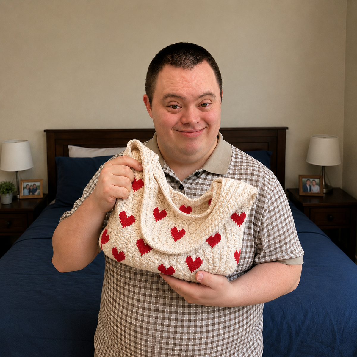 ❤️100% Handmade Crochet Sweetheart Knit Bag(Ethan Brooks Handmade®) - Buy 2 Get Extra 10% Off