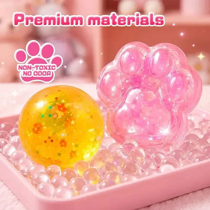 🔥HOT SALE🔥🐾 Kawaii DIY Cat Paw Kit – Super Soft Squishy Craft for Creative & Sensory Fun