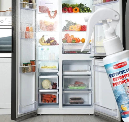 ⏳LAST DAY - Buy 2 Get 1 Free!!🧊Defrosting Spray for Fridge Freezer 🎁 Includes Free Spatula